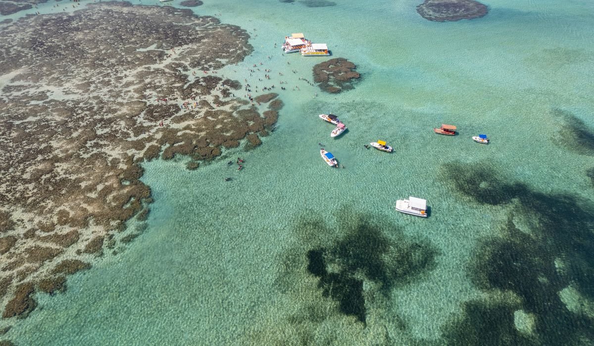 Praia de Burgalhau em Maragogi