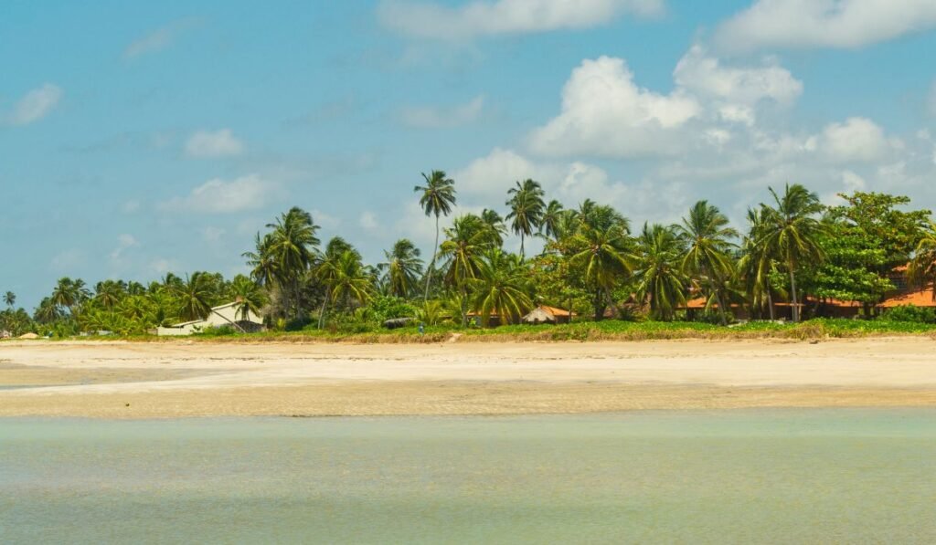 Praia de Porto da Rua em São Miguel dos Milagres