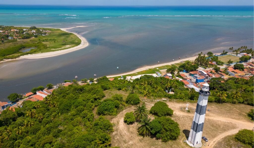 Praia de Tatuamunha em Porto de Pedras