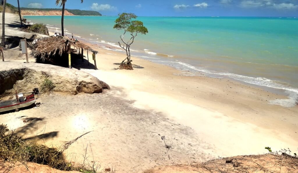 Praia de Tabuba em Barra de Santo Antônio